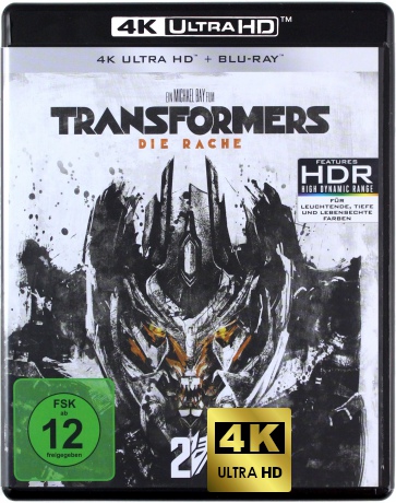 Transformers: Revenge of the Fallen (Transformers: Zemsta upadłych) [Blu-Ray 4K]+[Blu-Ray]
