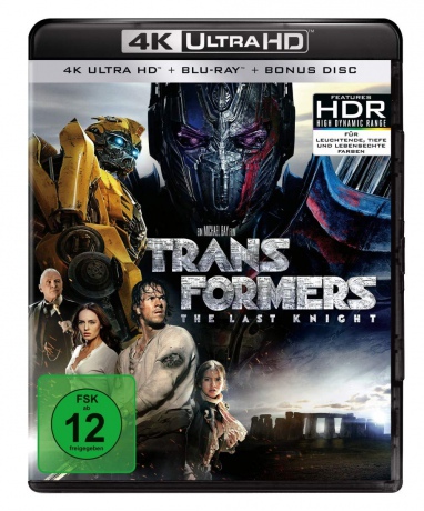 Transformers: The Last Knight (Transformers 5: Ostatni Rycerz) [Blu-Ray 4K]+[Blu-Ray]