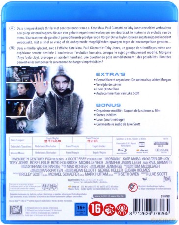 Morgan [Blu-Ray]