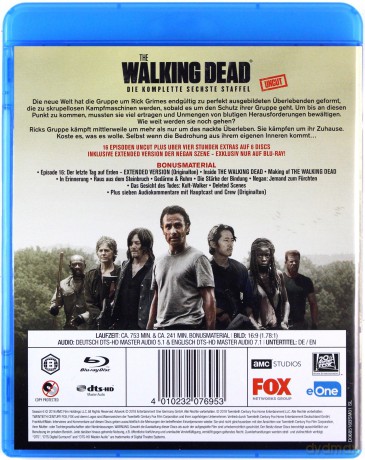 The Walking Dead: Season 6 (Żywe trupy) [6xBlu-Ray]