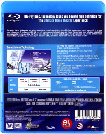 Ice Age (Epoka lodowcowa) [Blu-Ray]