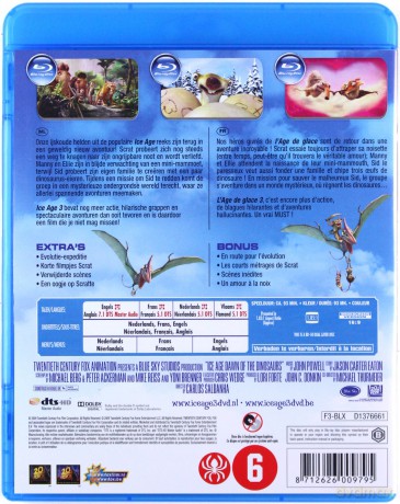 Ice Age: Dawn of the Dinosaurs (Epoka lodowcowa 3: Era dinozaurów) [Blu-Ray]