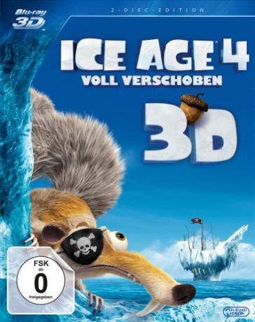 Ice Age: Continental Drift (Epoka Lodowcowa 4: Wędrówka kontynentów) [Blu-Ray 3D]+[Blu-Ray]
