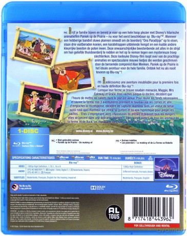 Home on the Range (Rogate ranczo) [Blu-Ray]