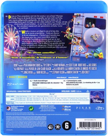 Toy Story 4 (Disney) [Blu-Ray]