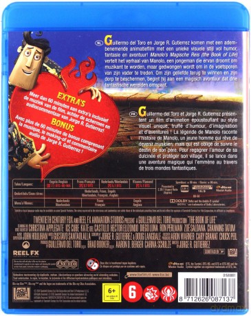 The Book of Life (Księga życia) [Blu-Ray]