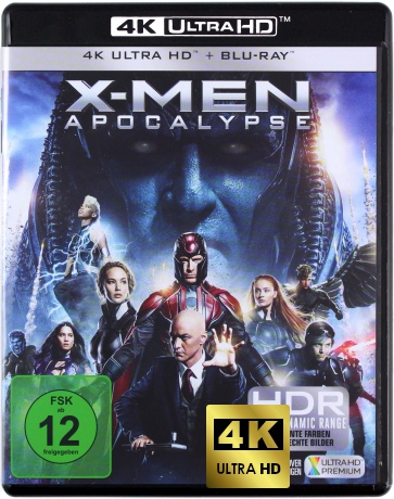X-Men: Apocalypse [Blu-Ray 4K]+[Blu-Ray]