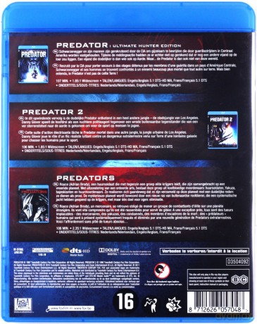 Predator Trilogy [3xBlu-Ray]