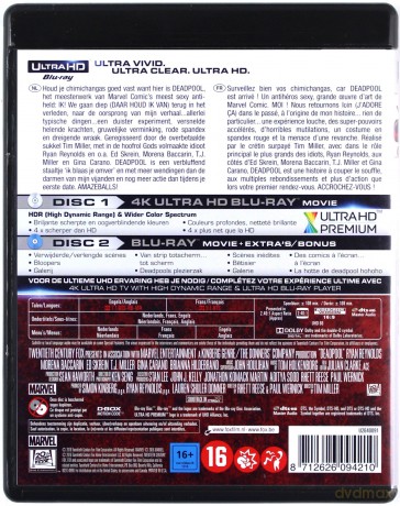 Deadpool [Blu-Ray 4K]+[Blu-Ray]
