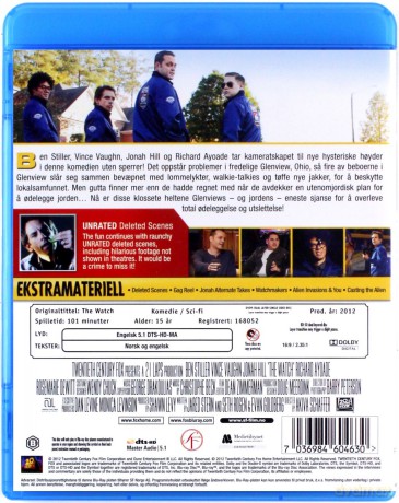 The Watch [Blu-Ray]+[DVD]