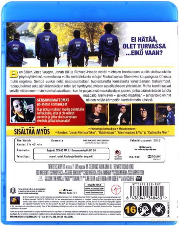 The Watch (Straż sąsiedzka) [Blu-Ray]+[DVD]