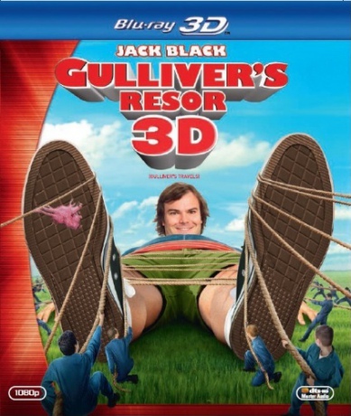 Gulliver's Travels (Podróże Guliwera) [Blu-Ray 3D]+[Blu-Ray]