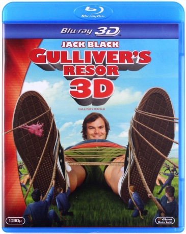 Gulliver's Travels (Podróże Guliwera) [Blu-Ray 3D]+[Blu-Ray]