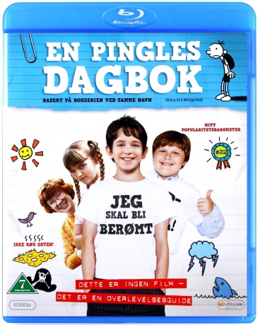 Diary of a Wimpy Kid (Dziennik cwaniaczka) [Blu-Ray]