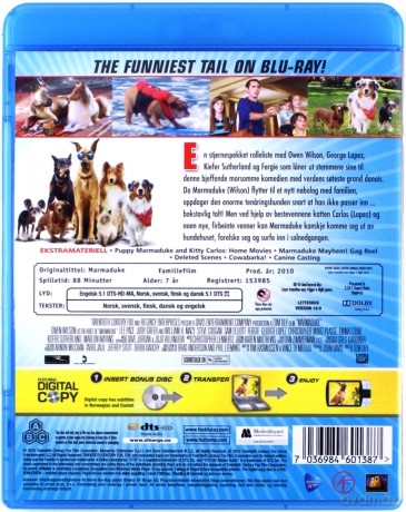 Marmaduke - pies na fali [Blu-Ray]+[DVD]