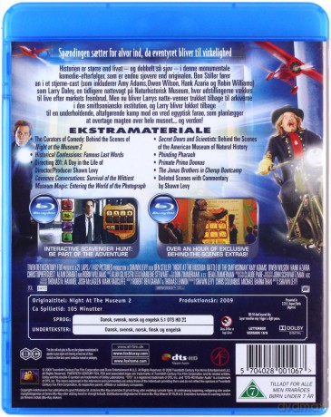 Noc w muzeum 2 [Blu-Ray]