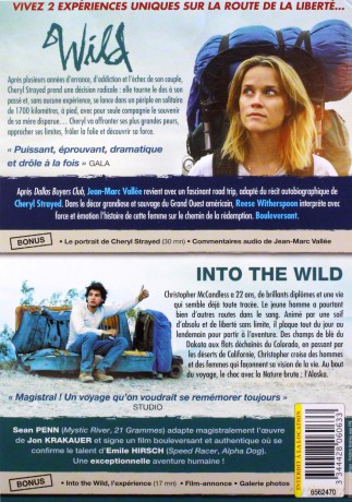 Wild / Into the Wild (Dzika droga / Wszystko za życie) [2DVD]