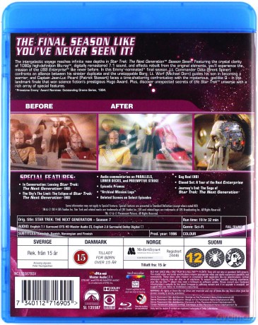 Star Trek: The Next Generation Season 7 (Star Trek: Następne pokolenie) [6xBlu-Ray]