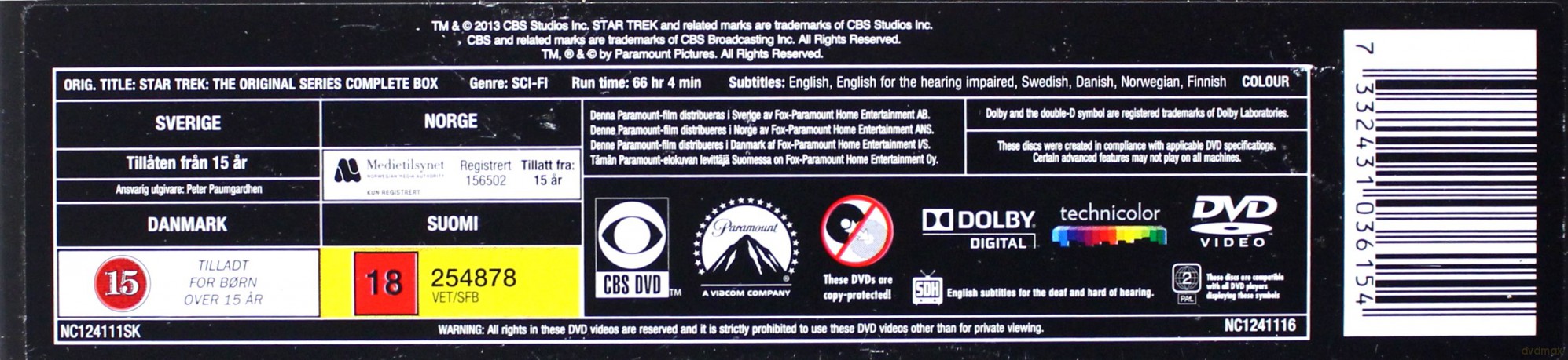 Star Trek Original Series [BOX] [23DVD]
