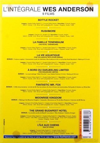 Wes Anderson Collection [BOX] [9DVD]