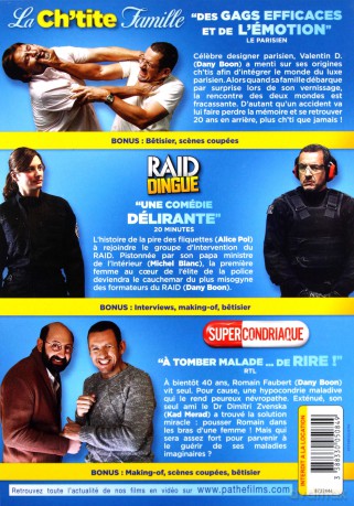 Family is Family / R.A.I.D. Special Unit / Superchondriac (Rodziny się nie wybiera / Agentka specjalnej troski / Przychodzi facet do lekarza) [BOX] [3DVD]