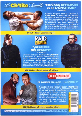 Family is Family / R.A.I.D. Special Unit / Superchondriac (Rodziny się nie wybiera / Agentka specjalnej troski / Przychodzi facet do lekarza) [BOX] [3DVD]