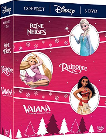 Moana / Tangled / Frozen (Vaiana: Skarb oceanu / Zaplątani / Kraina lodu) [BOX] [3DVD]