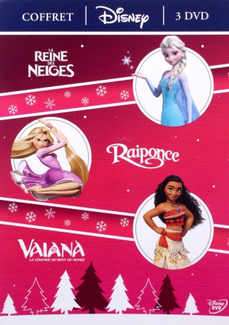 Moana / Tangled / Frozen (Vaiana: Skarb oceanu / Zaplątani / Kraina lodu) [BOX] [3DVD]