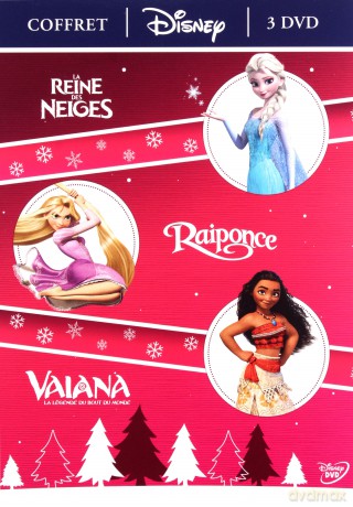 Moana / Tangled / Frozen (Vaiana: Skarb oceanu / Zaplątani / Kraina lodu) [BOX] [3DVD]