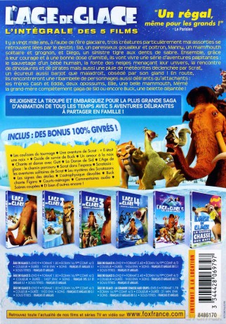 Ice Age 1-5 (Epoka Lodowcowa 1-5) [6DVD]
