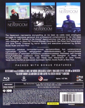 The Newsroom: Season 1-3 [BOX] [9xBlu-Ray]