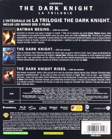 The Dark Knight Trilogy [BOX] [5xBlu-Ray]