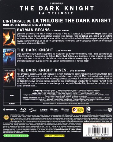 The Dark Knight Trilogy [BOX] [5xBlu-Ray]