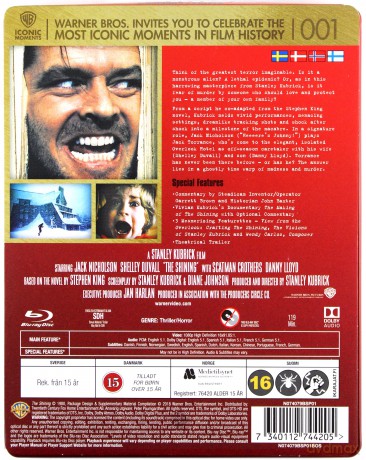 The Shining (Lśnienie) (steelbook) [Blu-Ray]