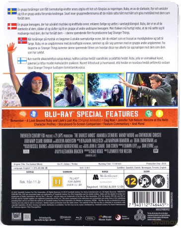 The Darkest Minds (Mroczne umysły) (steelbook) [Blu-Ray]