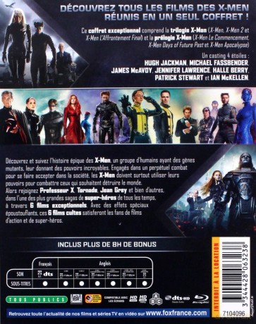X-Men - The Complete: The Prelogy / The Trilogy [BOX] [6xBlu-Ray]