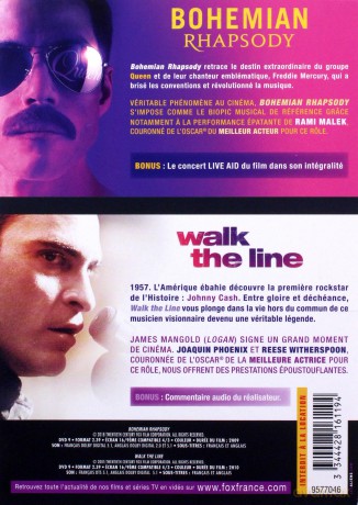 Bohemian Rhapsody / Walk The Line (Spacer po linie) [BOX] [2DVD]