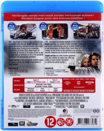 Knight and Day (Wybuchowa para) [Blu-Ray]