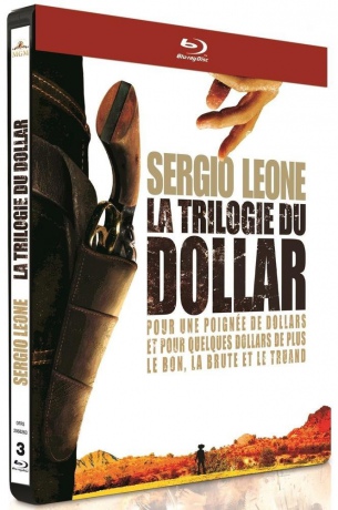 Dobry, zły i brzydki / Za garść dolarów / Za kilka dolarów więcej (steelbook) [3xBlu-Ray]
