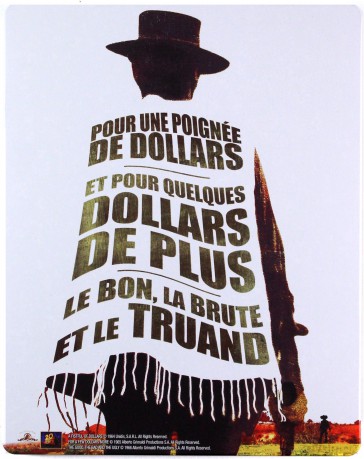 Dobry, zły i brzydki / Za garść dolarów / Za kilka dolarów więcej (steelbook) [3xBlu-Ray]