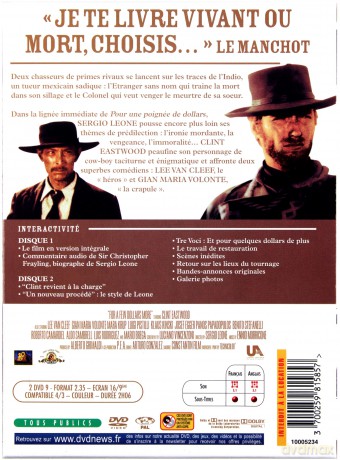 For a Few Dollars More (Za kilka dolarów więcej) [2DVD]