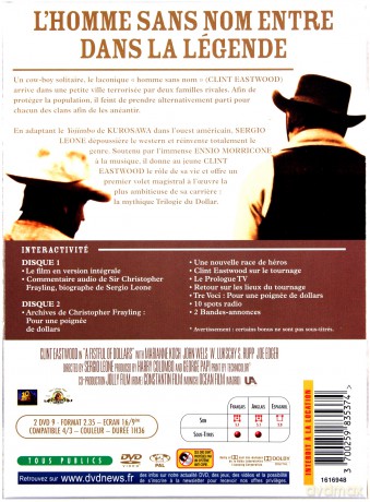 A Fistful of Dollars (Za garść dolarów) [2DVD]