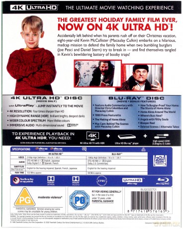 Home Alone (Kevin sam w domu) [Blu-Ray 4K]+[Blu-Ray]