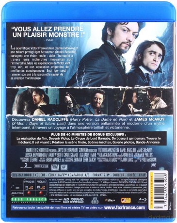 Victor Frankenstein [Blu-Ray]
