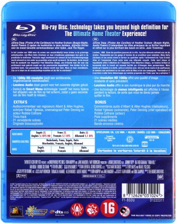 From Hell (Z piekła rodem) [Blu-Ray]