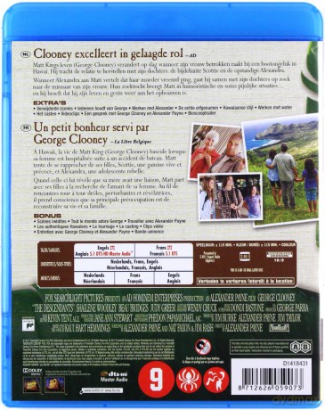 The Descendants (Spadkobiercy) [Blu-Ray]