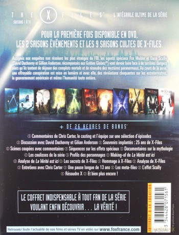 The X Files: Season 1-11 (Z archiwum X) [BOX] [65DVD]