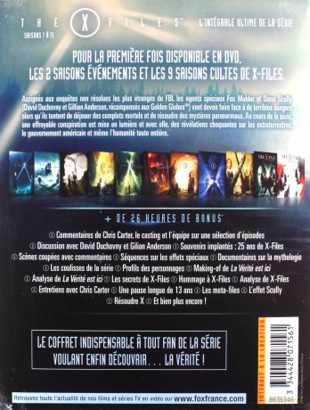 The X Files: Season 1-11 (Z archiwum X) [BOX] [65DVD]