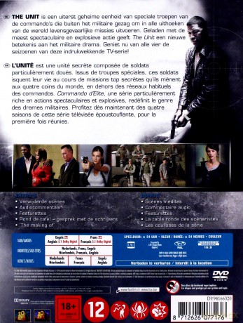 The Unit Season 1-4 (Jednostka) [4DVD]