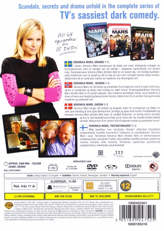 Veronica Mars Season 1-3 (Weronika Mars) [18DVD]